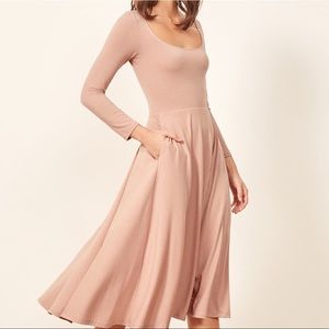 Reformation Blush Dress